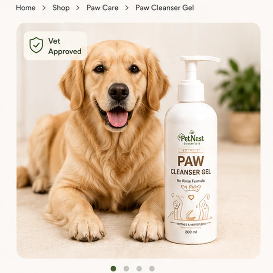 Dog Paw Cleanser Gel